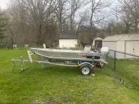 Boat, Trailer and Motor for sale !!