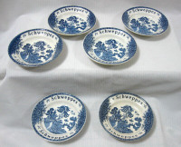 SIX SOUS-VERRES SCWHEPPES VINTAGE ENOCH WEDGWOOD ENGLAND
