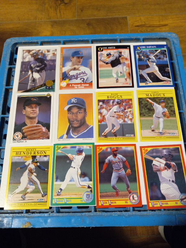 Baseball Cards Hall Of Famers Griffey Jr.,Ryan,BO,Ripken lot 90 in Arts & Collectibles in Trenton