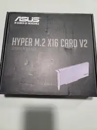 ASUS Hyper M.2 X16 Card PCIe 3 Expansion