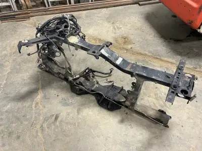 Frame with everything you see on it. Looks to be straight with no bends. Priced to offset shipping c...