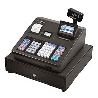 Sharp XE a42s Cash register like new, dual thermal printer, excl