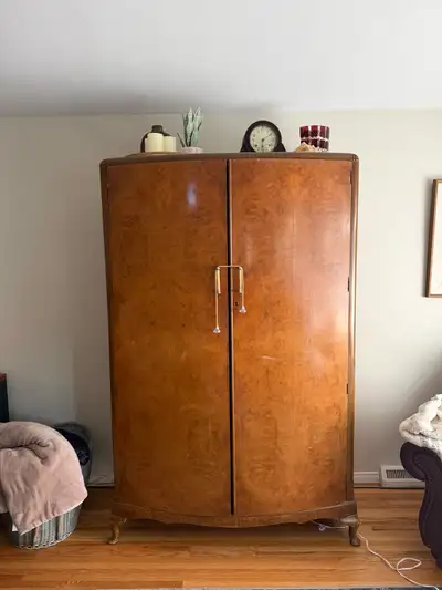 Vintage  wardrobe Armoire, View more