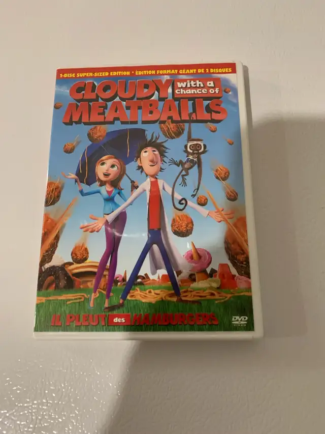 Cloudy with a chance of Meatballs - DVD in CDs, DVDs & Blu-ray in Ottawa - Image 2