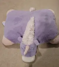 30" purple unicorn floor pillow / stuffie