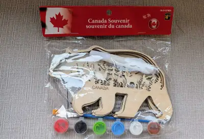 Brand New Canada Souvenir Bear Craft Kit, View more