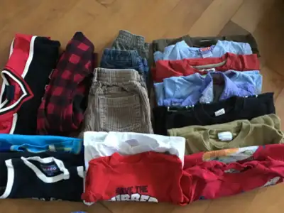 17 PIECES MIXED BRAND SIZE 2 CLOTHING CALVIN KLEIN JEANS, View more