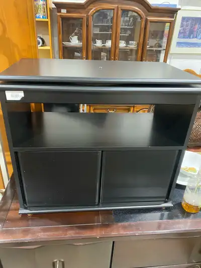 Black TV Stand, View more
