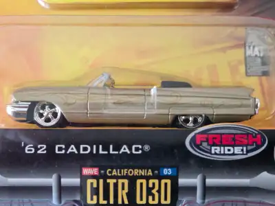 2006 JADA, DUB CITY OLD SKOOL, '62 CADILLAC, MINT IN THE PACKAGE, View more