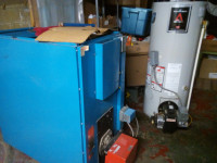 Oil Furnace, Hot water heater and parts