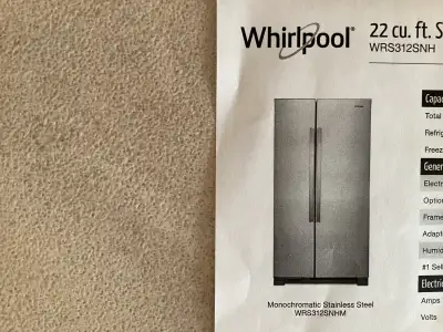 WHIRLPOOL CHERCHE TABLETTE LOOKING FOR A SHELF REFRIGERATOR, View more