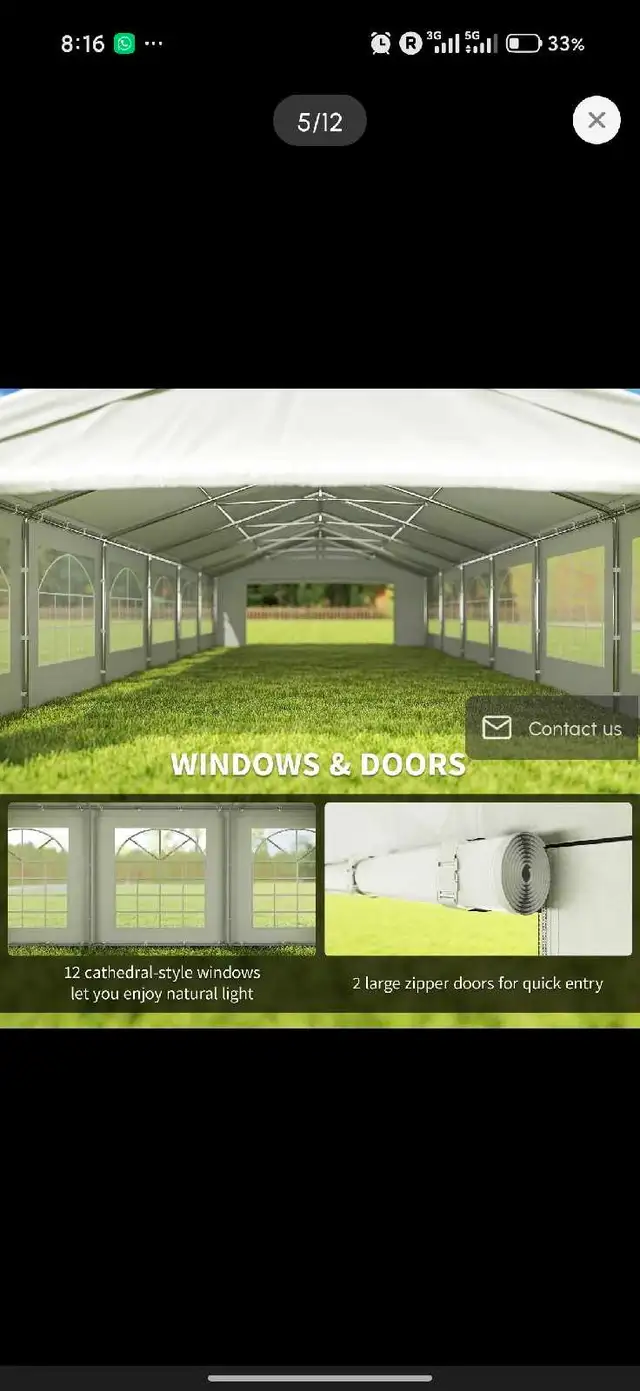 20-40 FT, Party Tent，Large event tents, party tents in Other in Markham / York Region - Image 6