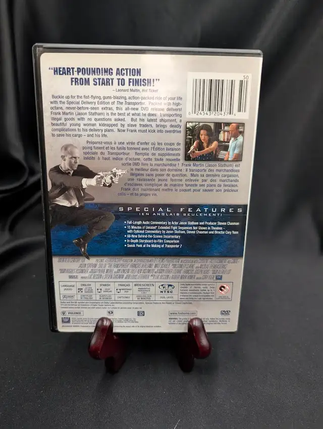 The Transporter Special Delivery Edition DVD Jason Statham in CDs, DVDs & Blu-ray in Calgary - Image 3