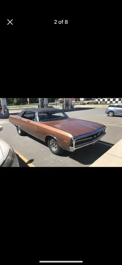 1970 Chrysler 300 440 big block with 727 column shifter Original car from Quebec, no repaints Header...