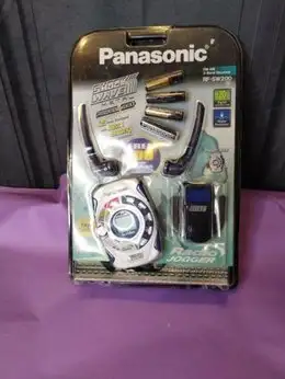 Panasonic Shock Wave Metal RF-SW200P-A   AM/FM Portable, View more