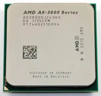 AMD A8-3800 Series 3GHz CPU (socket FM1) $25.00, View more