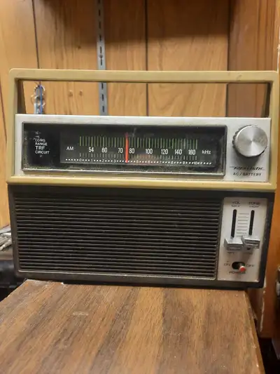 Vintage portable Realistic ac/dc am Radio assured  listening., View more
