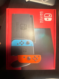 Brand new Nintendo Switch Blue and red
