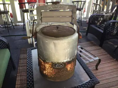 Antique Salesman’s Sample Washing Machine $300, View more
