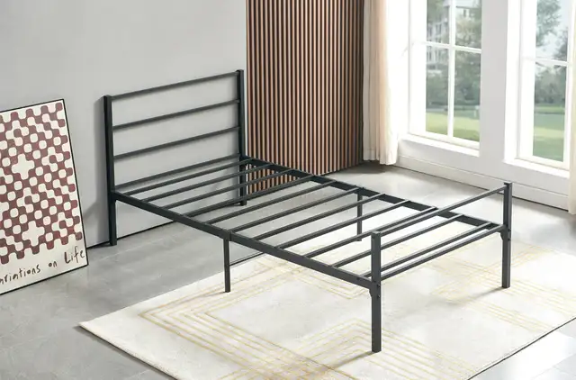 Single Size Bed Frame With Mattress Combo Deal. Free delivery in Beds & Mattresses in Oshawa / Durham Region - Image 3