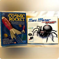 Cosmic Rocket / Salt Water Spider kits