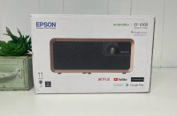 Epson EF-100 Mini-Laser  Streaming Projector with Android    TV