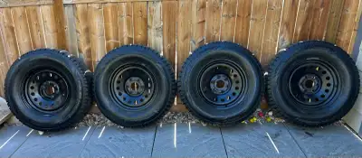 Was on a 2013 Yukon 17” steel rims 6x139.7 265/70/17 LT Ironman Polar Trax Gen2 All tires measure 11...