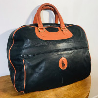 Vintage polo Ralph Laurent unisex leather bag / for men