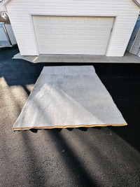 Carpet, Steel Blue measures approx. 142" x 102" [ 9' x 11' ]