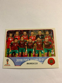2018PANINI FIFA World Cup Russia Album Stickers MOROCCO TEAM#153