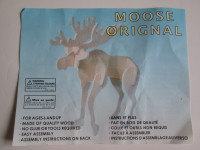 wooden moose ornament (to build)