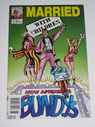 Now Comics Married with Children#1 1st series! comic book, View more