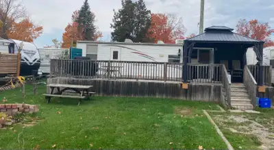 Located on large lot with driveway for one vehicle and room for golf cartas well. Located lot 58 on...