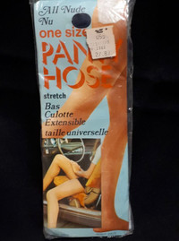 All Nude Panty Hose Stretch Navy