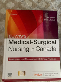 New Lewis’s medical-surgical nursing in Canada 