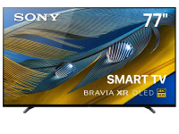Sony A80J 77 Inch TV: BRAVIA XR OLED 4K Ultra HD Smart Google TV