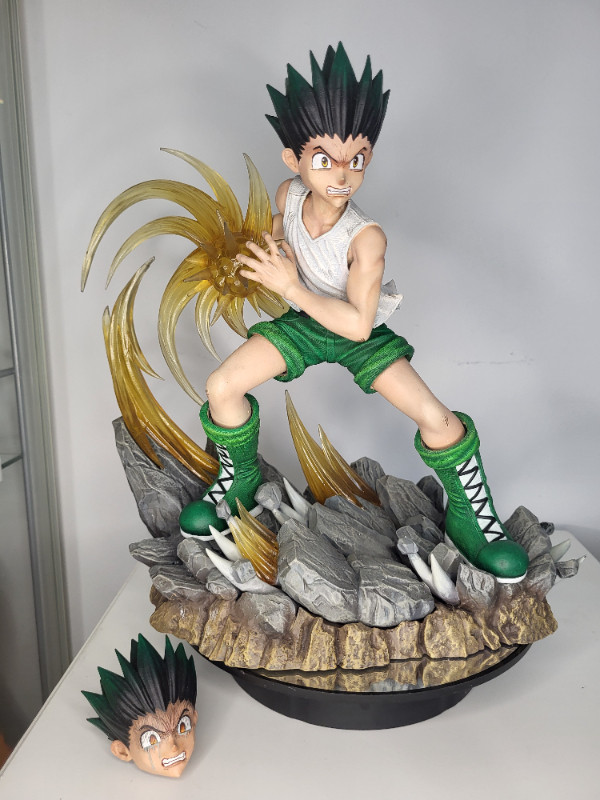 Statue Hunter x Hunter Gon Freecss resine custom made dans Art et objets de collection  à Laval/Rive Nord - Image 2