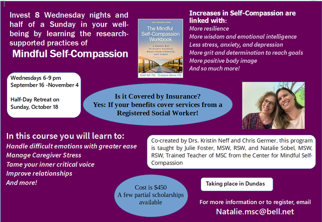 Mindfulness and Self-Compassion Course