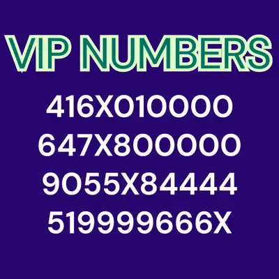 Get Vip number, View more