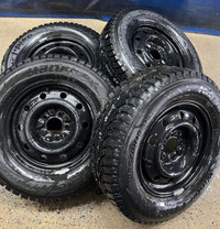 205/70r15 Hankook Winter tires in rims 5x114.3