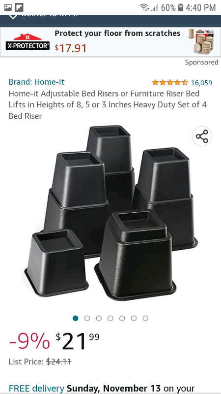 Bed / Furniture risers in Bedding in Kingston