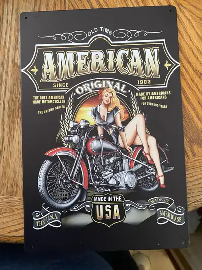Motorcycle Signs 10 Styles - READ, View more