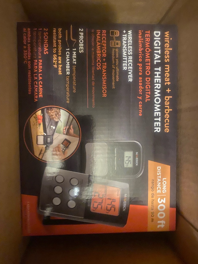Wireless Digital Meat + BBQ Thermometer in Other in Winnipeg