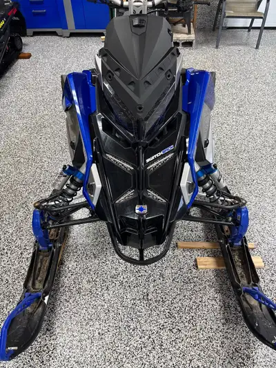 Selling a 2021 Polaris 650 Assault Matrix. 146-2” track. Has 550km. In good condition, needs a winds...