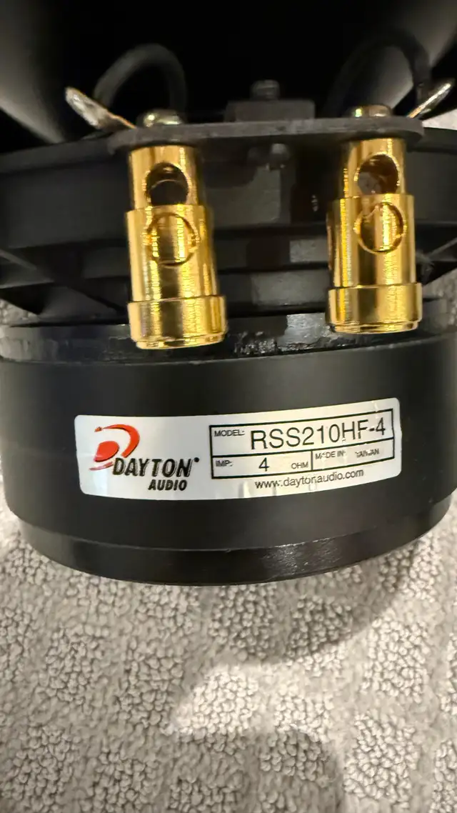 Dayton Audio RSS-210HF4 8" subwoofers (4 drivers) in Speakers in Oshawa / Durham Region - Image 4
