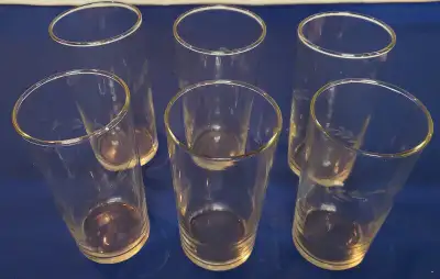 6 VERRES RETRO / RETRO DRINKING GLASSES, View more