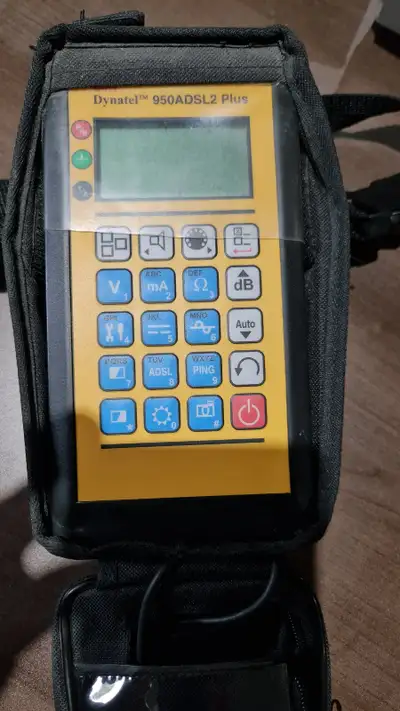 3M Dyntal 950ADSL2 Plus meter in good condition. Comes with protective carrying case, 2 leads with c...