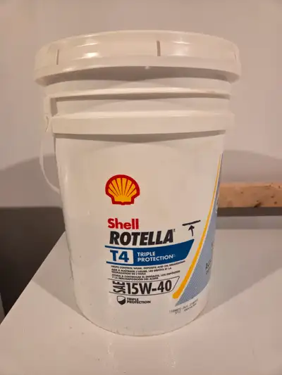 I have some leftover motor oil that might be useful for someone. No longer have the machine that use...