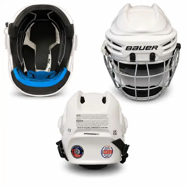Bauer Prodigy Hockey Helmet in Hockey in City of Toronto - Image 2