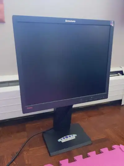 Lenovo 17 inch square monitor, View more